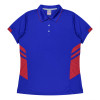 Bellevue Womens Polos Royal Red